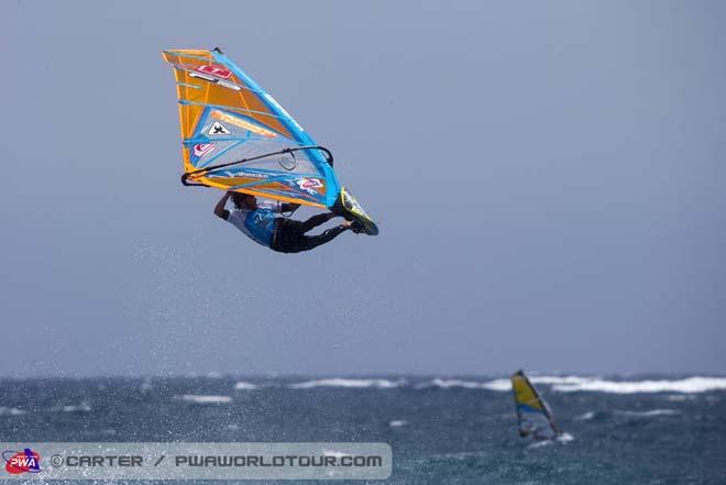 Traversa table forward - PWA Tenerife World Cup 2013 ©  John Carter / PWA http://www.pwaworldtour.com